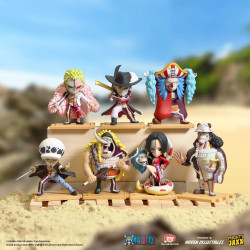 One Piece - Figurine PVC Mighty Jaxx - Freeny's Hidden Dissectibles Series 4 (Warlord Edition)