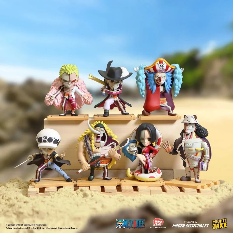 One Piece - PVC Figuur Mighty Jaxx - Freeny's Hidden Dissectibles Series 4 (Warlord Edition) | 658215289507