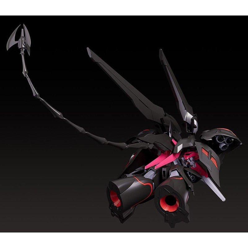 Martian Successor Nadesico: The Motion Picture - Prince of Darkness figurine Moderoid Plastic Model Kit Black Sarena 19 cm | 4580828662643
