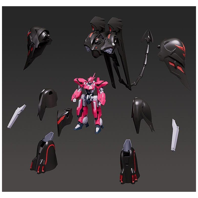 Martian Successor Nadesico: The Motion Picture - Prince of Darkness figurine Moderoid Plastic Model Kit Black Sarena 19 cm | 4580828662643
