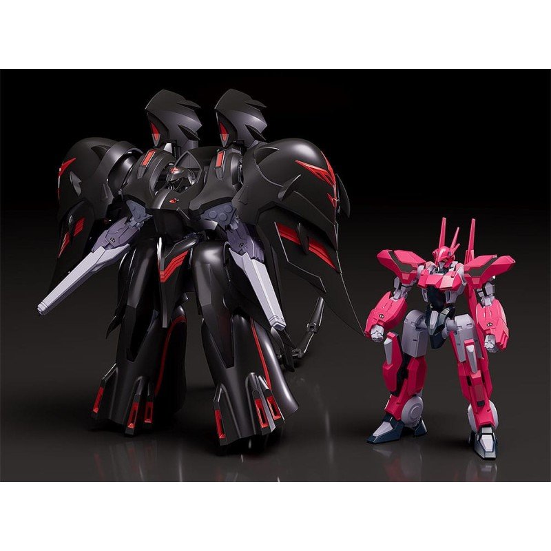 Martian Successor Nadesico: The Motion Picture - Prince of Darkness figurine Moderoid Plastic Model Kit Black Sarena 19 cm | 4580828662643