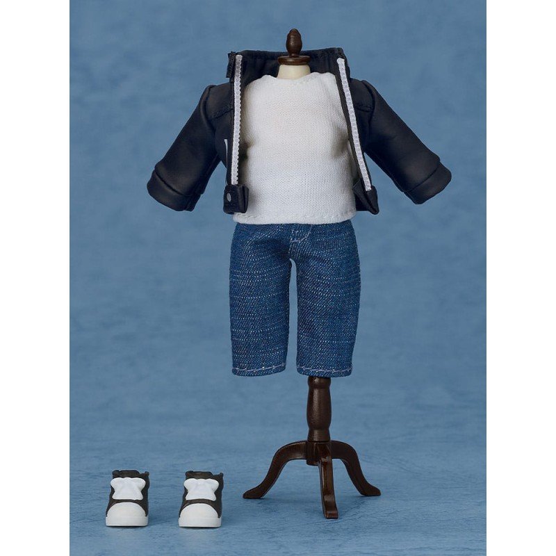 Nendoroid Doll Figures Outfit Set: Leather Jacket (Black) | 4580828662681