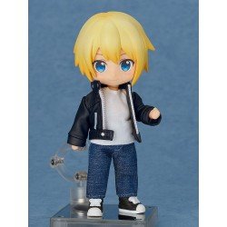Nendoroid Doll accessoires pour figurines Outfit Set Leather Jacket (Black) | 4580828662681