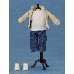Nendoroid Doll Figures Outfit Set: Leather Jacket (Ivory) | 4580828662698