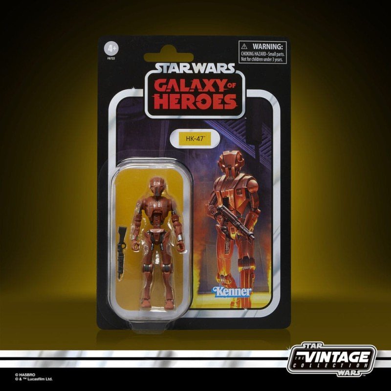 Star Wars: Galaxy of Heroes Vintage Collection pack 2 figurines Jedi Knight Revan & HK-47 10 cm | 5010996181657