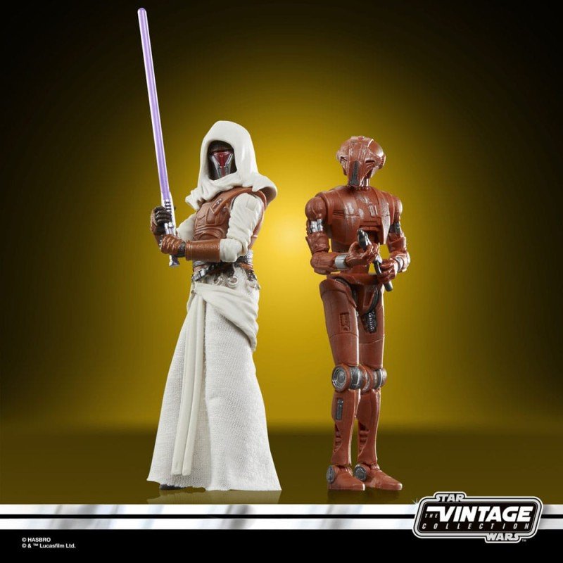 Star Wars: Galaxy of Heroes Vintage Collection pack 2 figurines Jedi Knight Revan & HK-47 10 cm | 5010996181657