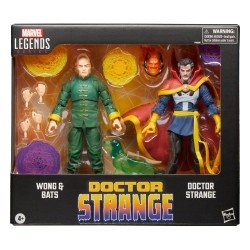 Doctor Strange Marvel Legends pack 3 figurine Doctor Strange, Wong & Bats 15 cm | 5010996246578