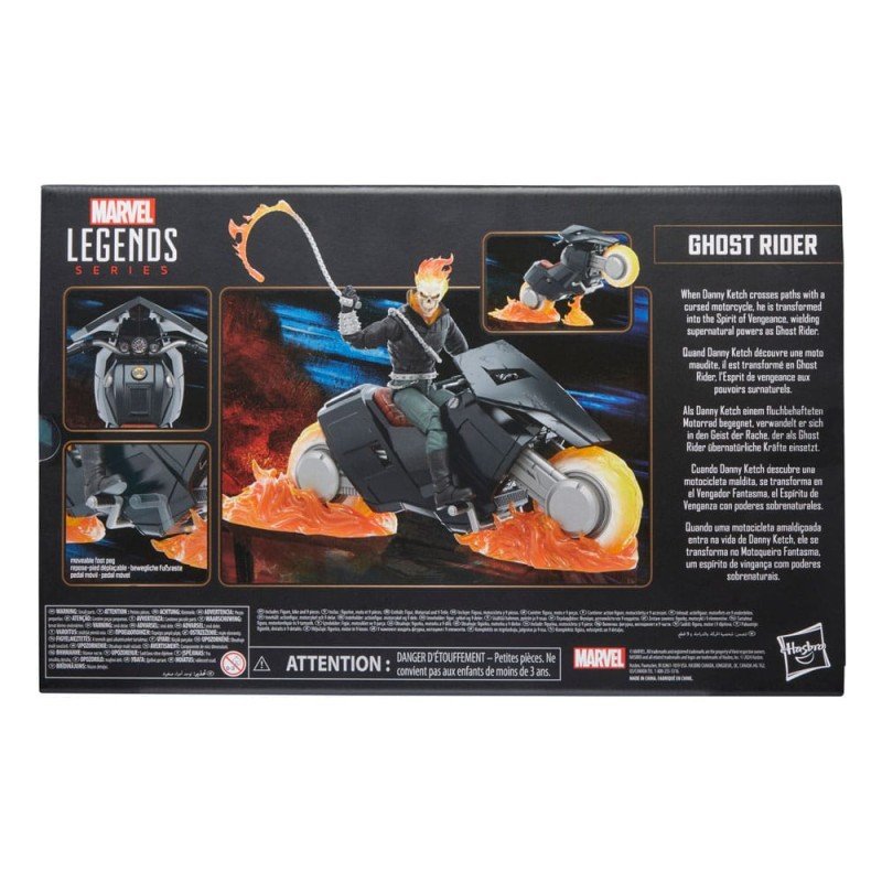 Marvel 85th Anniversary Marvel Legends figurine avec véhicule Ghost Rider 15 cm | 5010996246158