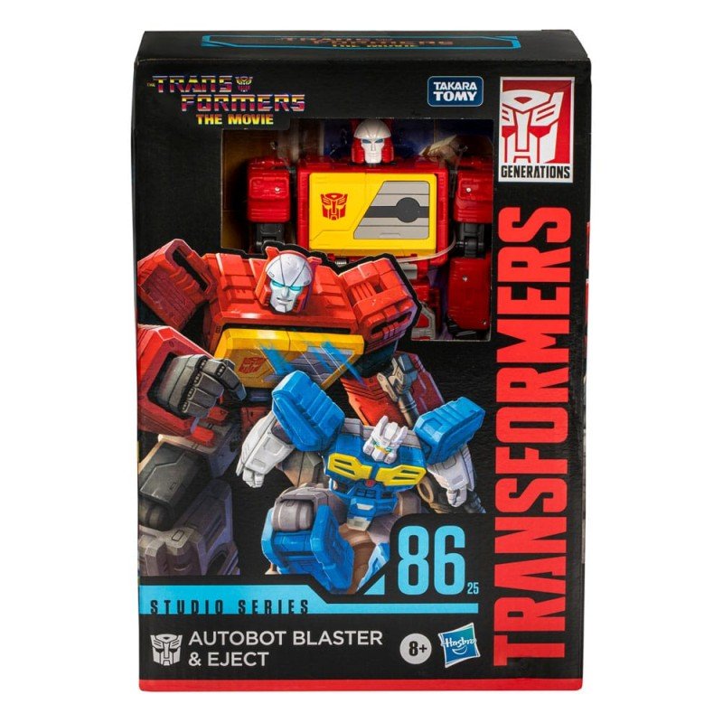 The Transformers: The Movie Generations Studio Series Voyager Class figurine Autobot Blaster & Eject 16 cm | 5010996211859