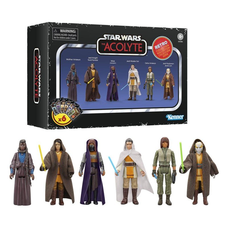 Star Wars: Acolyte Retro Collection pack 6 figurines 10 cm | 5010996254016