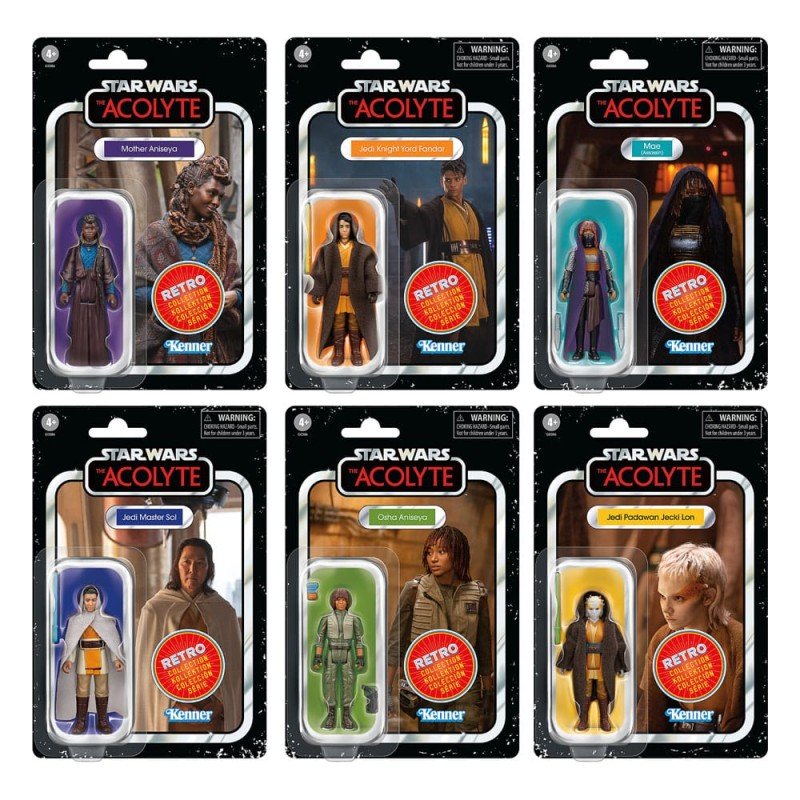 Star Wars: Acolyte Retro Collection pack 6 figurines 10 cm | 5010996254016