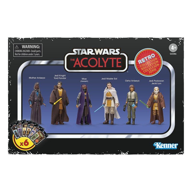 Star Wars: Acolyte Retro Collection pack 6 figurines 10 cm | 5010996254016