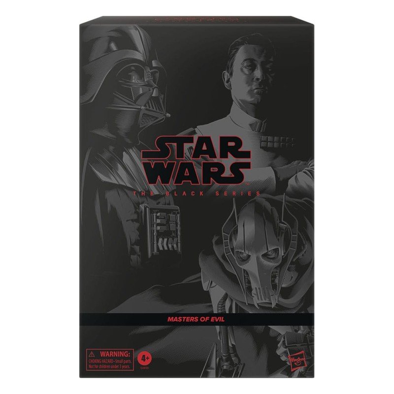 Star Wars Black Series pack 3 figurines Masters of Evil 15 cm | 5010996269454