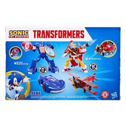Sonic the Hedgehog x Transformers Action Figure Wingtail & Blue Booster 13 cm | 5010996303615
