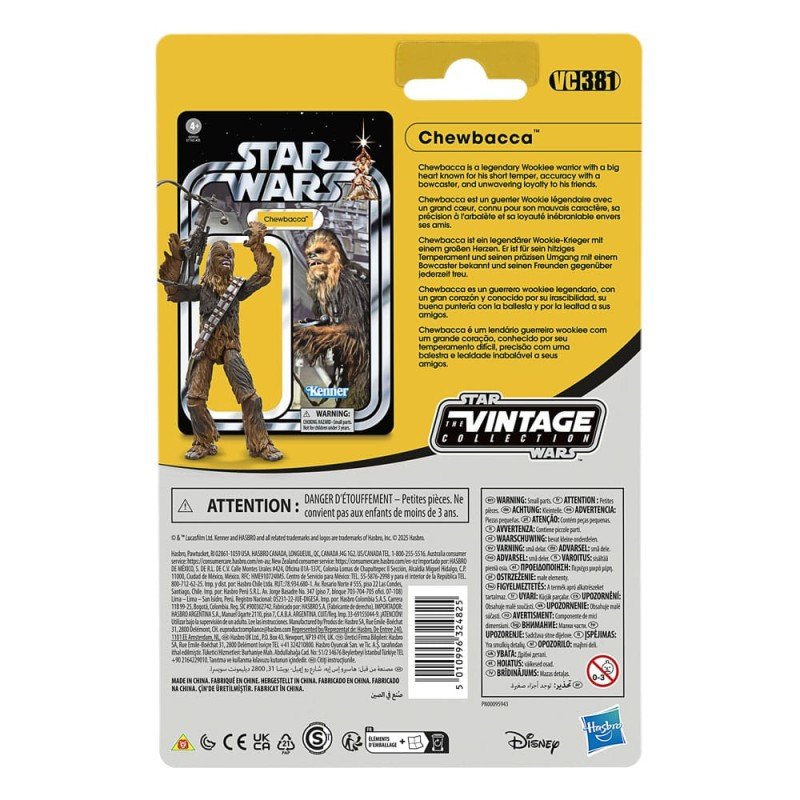 Star Wars Episode IV Vintage Collection figurine Chewbacca 10 cm | 5010996324825