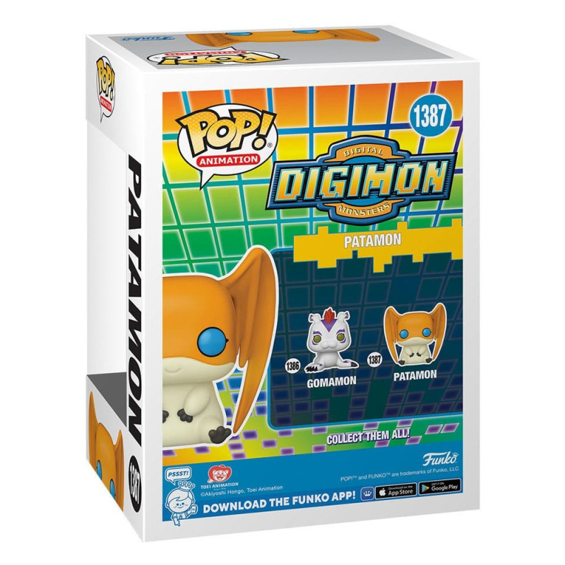 Digimon Figurine Funko POP! Animation Vinyl Patamon 9 cm