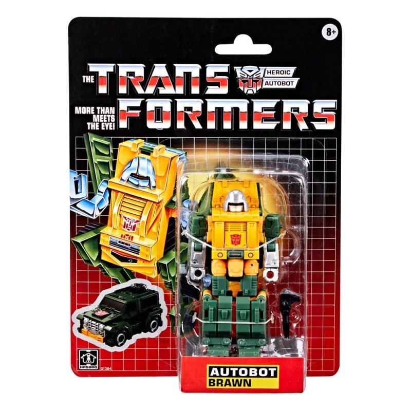 The Transformers Retro G1 figurine Autobot Brawn 13 cm | 5010996327383