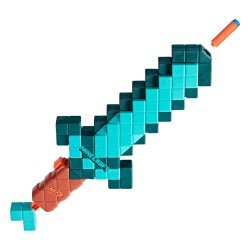 Minecraft NERF épée en diamant lance-fléchettes | 5010996319203