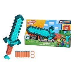 Minecraft NERF épée en diamant lance-fléchettes | 5010996319203