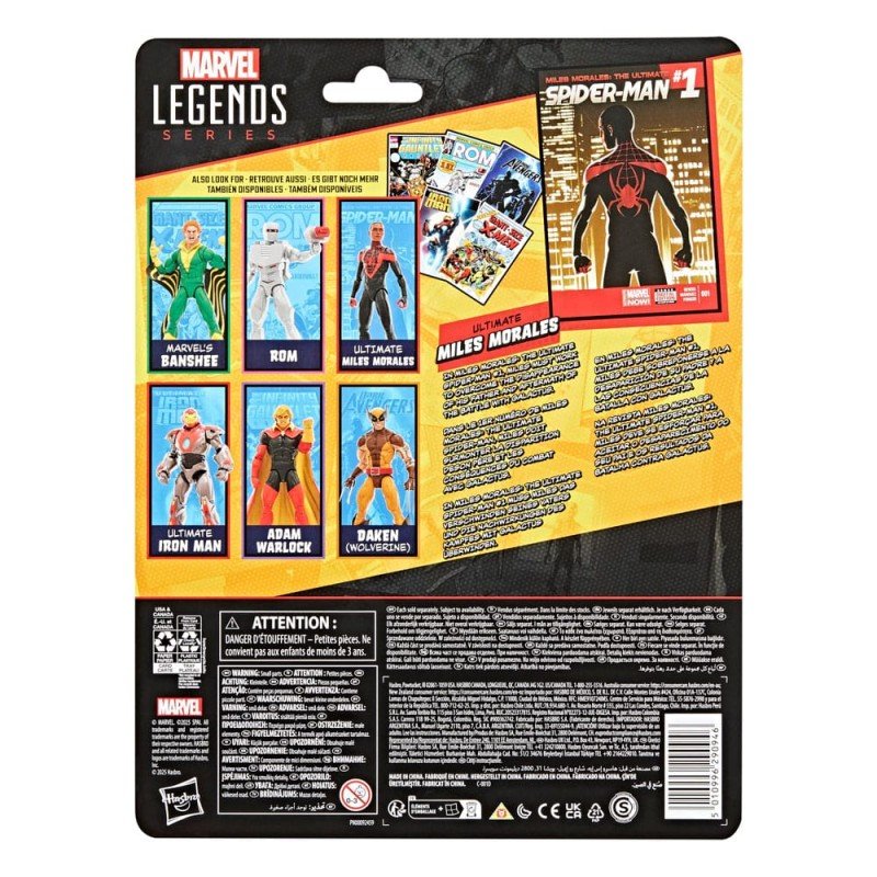 Miles Morales: The Ultimate Spider-Man Marvel Legends figurine Ultimate Miles Morales 15 cm | 5010996290946