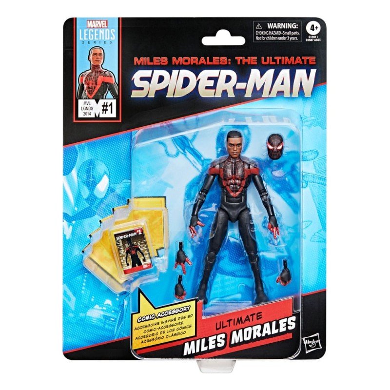 Miles Morales: The Ultimate Spider-Man Marvel Legends figurine Ultimate Miles Morales 15 cm | 5010996290946