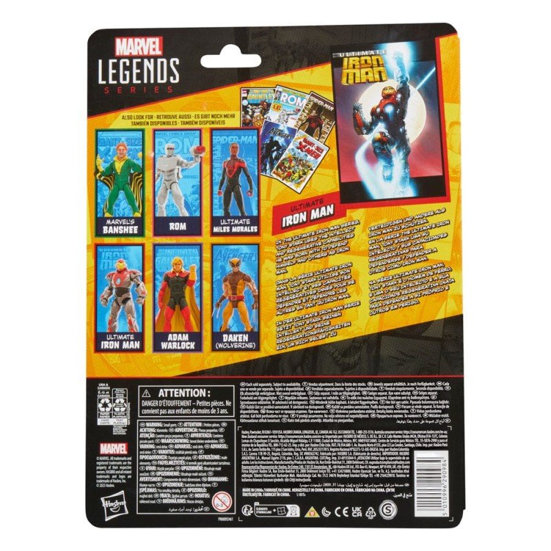 Ultimate Iron Man Marvel Legends figurine Ultimate Iron Man 15 cm | 5010996290984