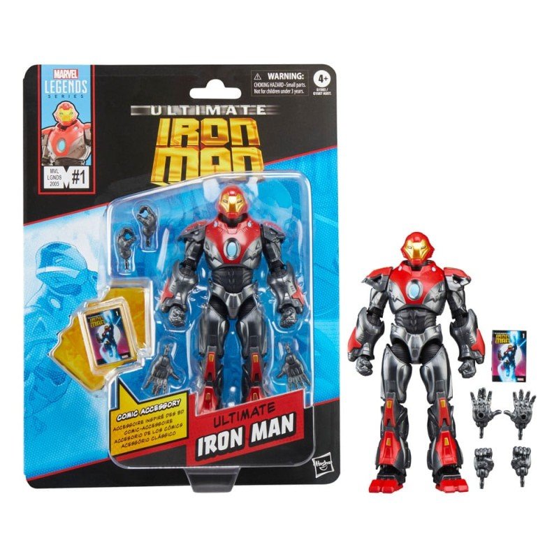 Ultimate Iron Man Marvel Legends figurine Ultimate Iron Man 15 cm | 5010996290984