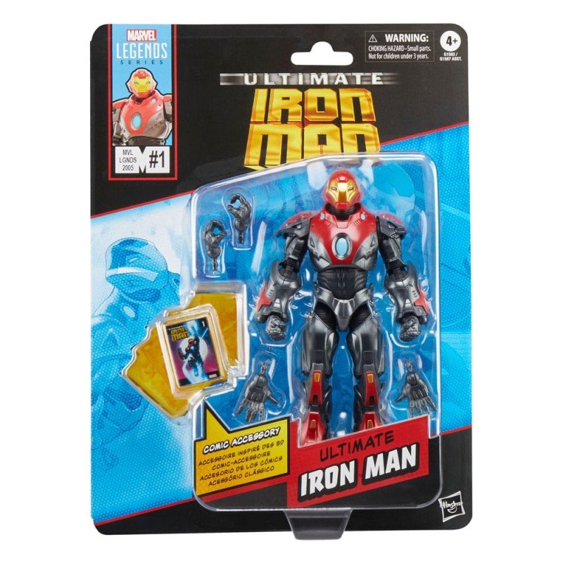 Ultimate Iron Man Marvel Legends figurine Ultimate Iron Man 15 cm | 5010996290984