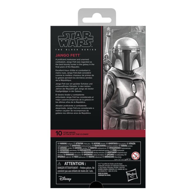 Star Wars Episode II Black Series figurine Jango Fett 15 cm | 5010996366061
