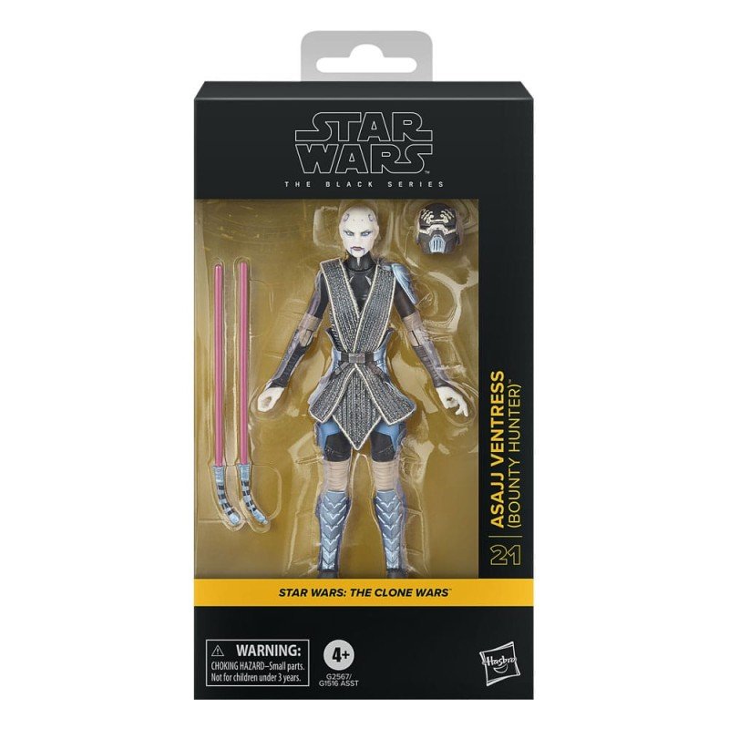 Star Wars: The Clone Wars Black Series figurine Asajj Ventress (Bounty Hunter) 15 cm | 5010996365989