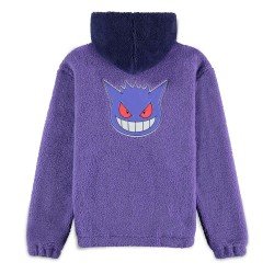Pokémon Sherpa Hooded Sweater Gengar Size L | 8718526214055