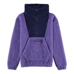 Pokémon Sweater à capuche Sherpa Ectoplasma (L) | 8718526214055