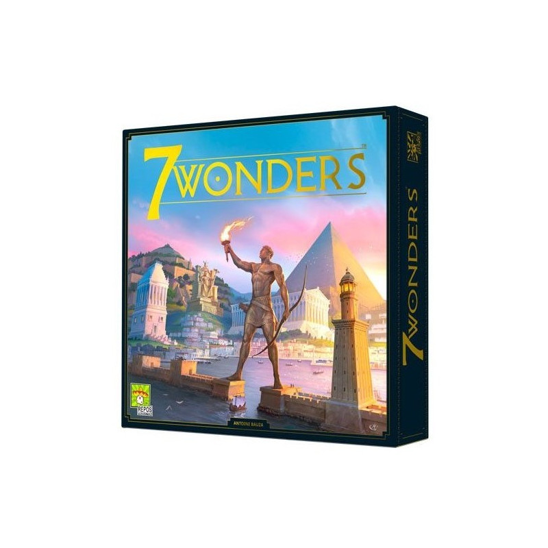 Spel: 7 Wonders V2
Uitgever: Repos Production
Engelse versie