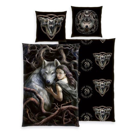 Anne Stokes Literie Wolfs 135 x 200 cm | 4006891917911