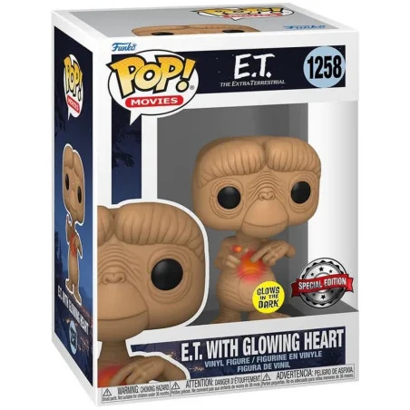 E.T. het buitenaardse beeldje Funko POP! Film Vinyl E.T. met gloeiend hart 9 cm | 889698650885