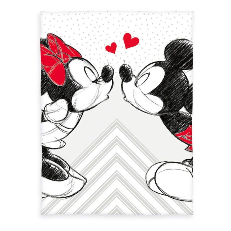Disney couverture polaire Mickey & Minnie Mouse 150 x 200 cm | 4006891957481