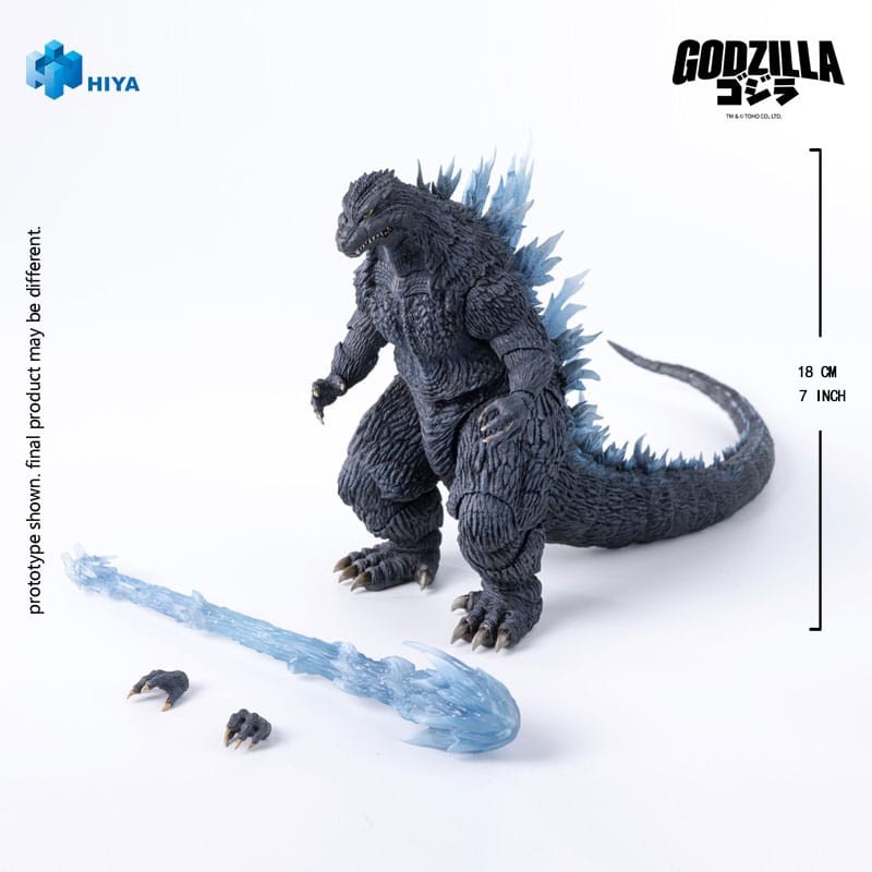 Godzilla Against Mechagodzilla (2002) figurine Exquisite Basic Heat Ray Godzilla 18 cm | 6957534205262
