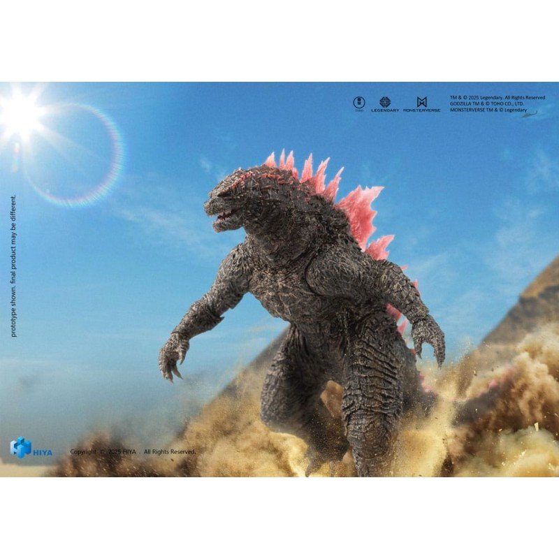 Godzilla x Kong The New Empire figurine Exquisite Basic Heat Ray Godzilla Evolved Ver. 18 cm | 6957534205309
