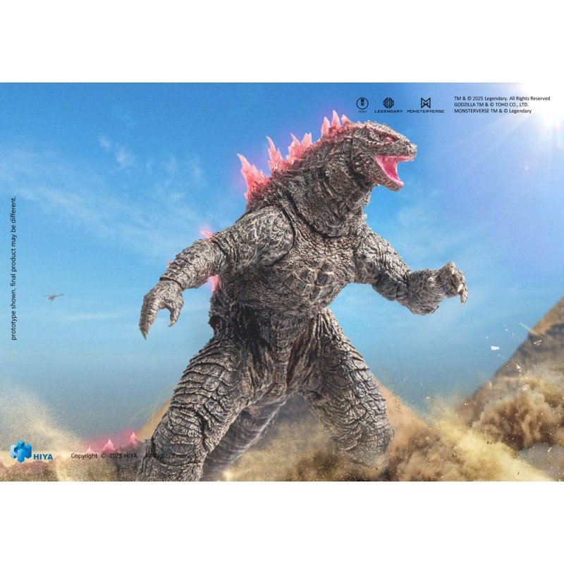 Godzilla x Kong The New Empire figurine Exquisite Basic Heat Ray Godzilla Evolved Ver. 18 cm | 6957534205309