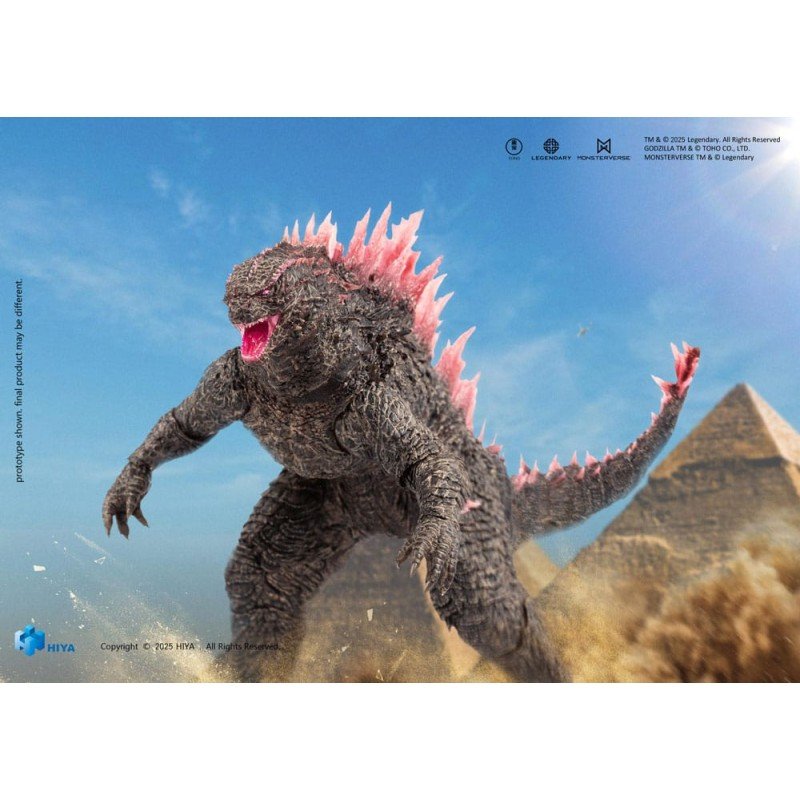 Godzilla x Kong The New Empire Exquisite Basic Action Figure Heat Ray Godzilla Evolved Ver. 18 cm | 6957534205309