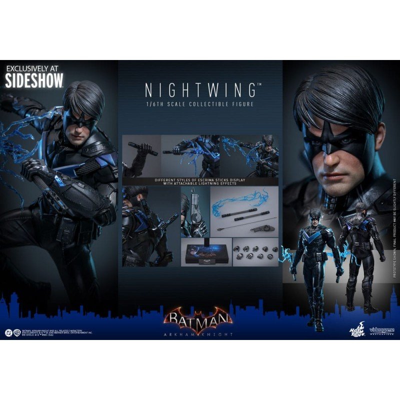 Batman Arkham Knight figurine Videogame Masterpiece 1/6 Nightwing 30 cm | 4895228622686