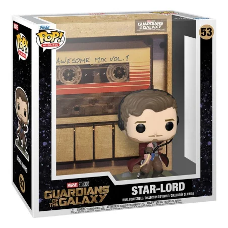 Marvel Les Gardiens de la Galaxie Figurine Funko POP! Albums Vinyl Star-Lord Awesome Mix 9 cm | 889698708975