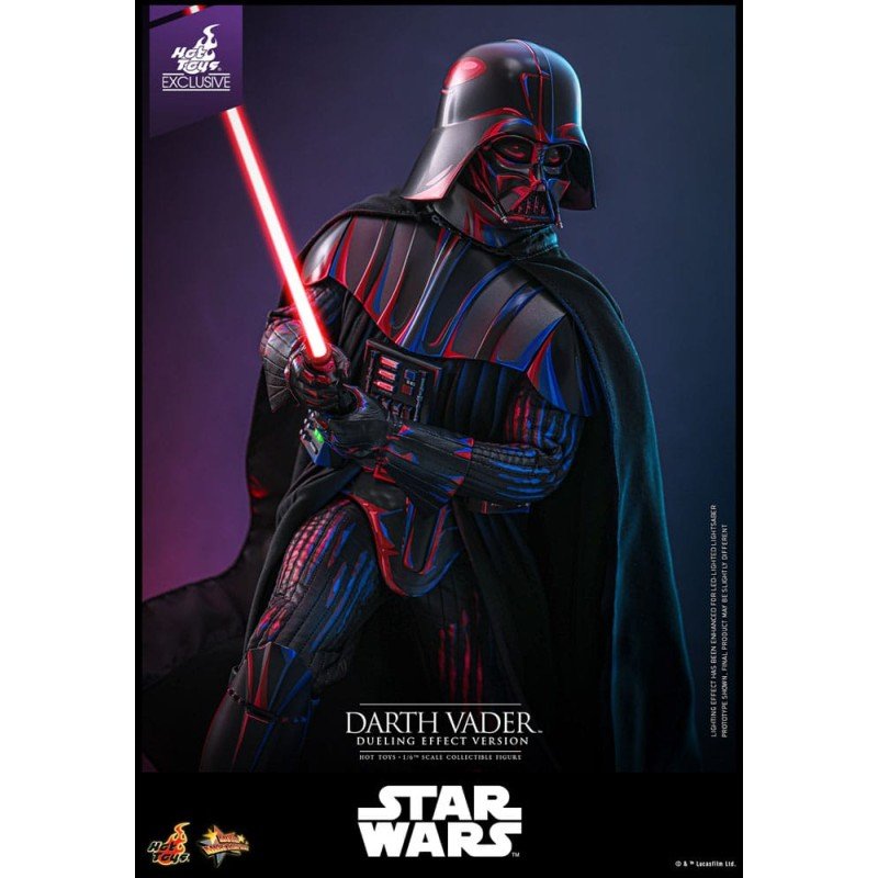 Star Wars Movie Masterpiece Action Figure 1/6 Darth Vader (Dueling Effect Version) Hot Toys Exclusive 35 cm | 4895228620224