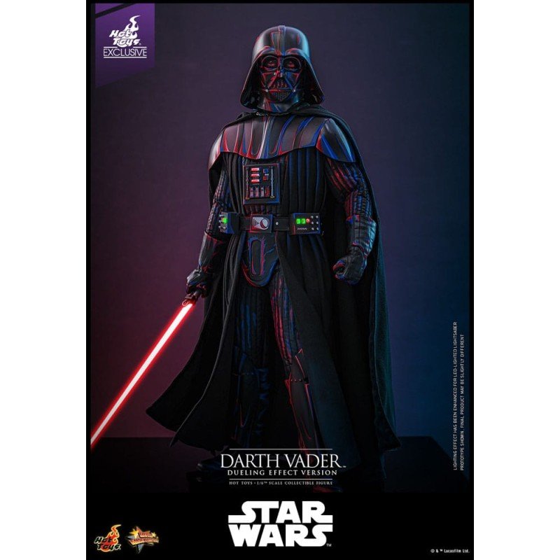 Star Wars Movie Masterpiece Action Figure 1/6 Darth Vader (Dueling Effect Version) Hot Toys Exclusive 35 cm | 4895228620224