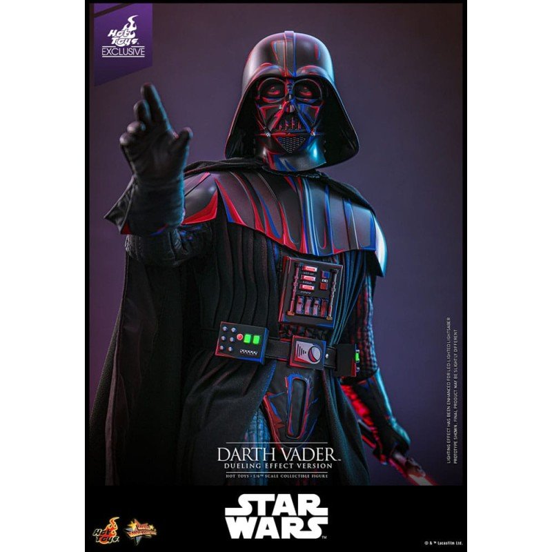 Star Wars Movie Masterpiece Action Figure 1/6 Darth Vader (Dueling Effect Version) Hot Toys Exclusive 35 cm | 4895228620224