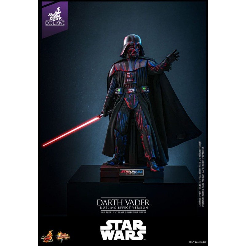 Star Wars Movie Masterpiece Action Figure 1/6 Darth Vader (Dueling Effect Version) Hot Toys Exclusive 35 cm | 4895228620224