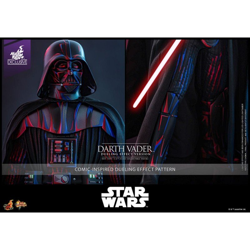 Star Wars Movie Masterpiece Action Figure 1/6 Darth Vader (Dueling Effect Version) Hot Toys Exclusive 35 cm | 4895228620224