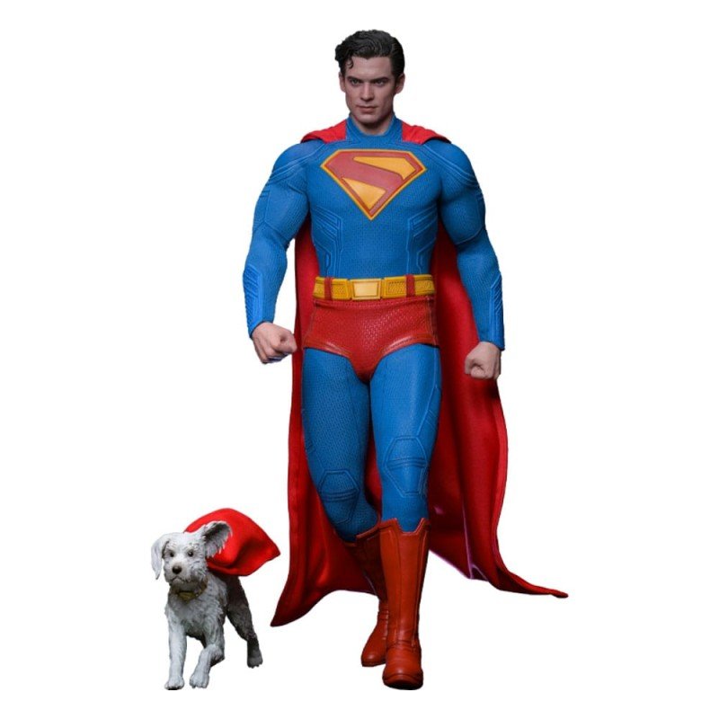 Superman (2025) figurine Movie Masterpiece 1/6 Superman & Krypto 33 cm | 4895228621696