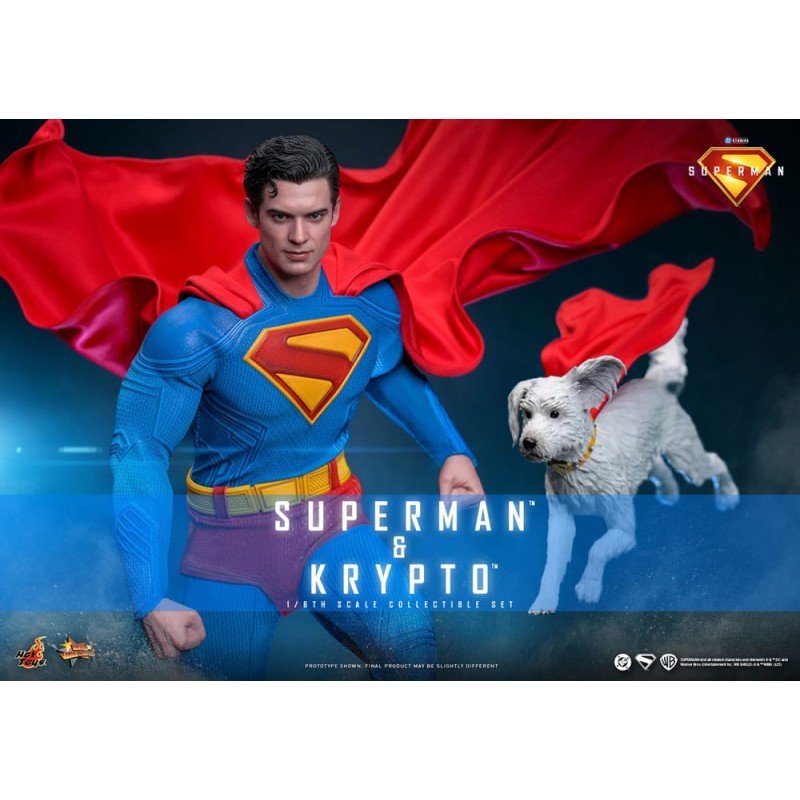Superman (2025) figurine Movie Masterpiece 1/6 Superman & Krypto 33 cm | 4895228621696