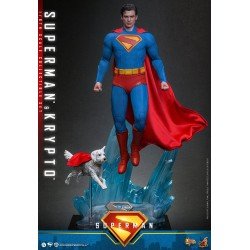 Superman (2025) figurine Movie Masterpiece 1/6 Superman & Krypto 33 cm | 4895228621696